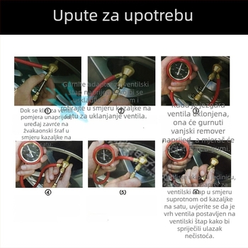 Flare Electron mjerač tlaka u gumama s pokazivačem — Car pointer tire pressure gauge, kompatibilan s automobilima, SUV i Wrangler, prilagodljiv