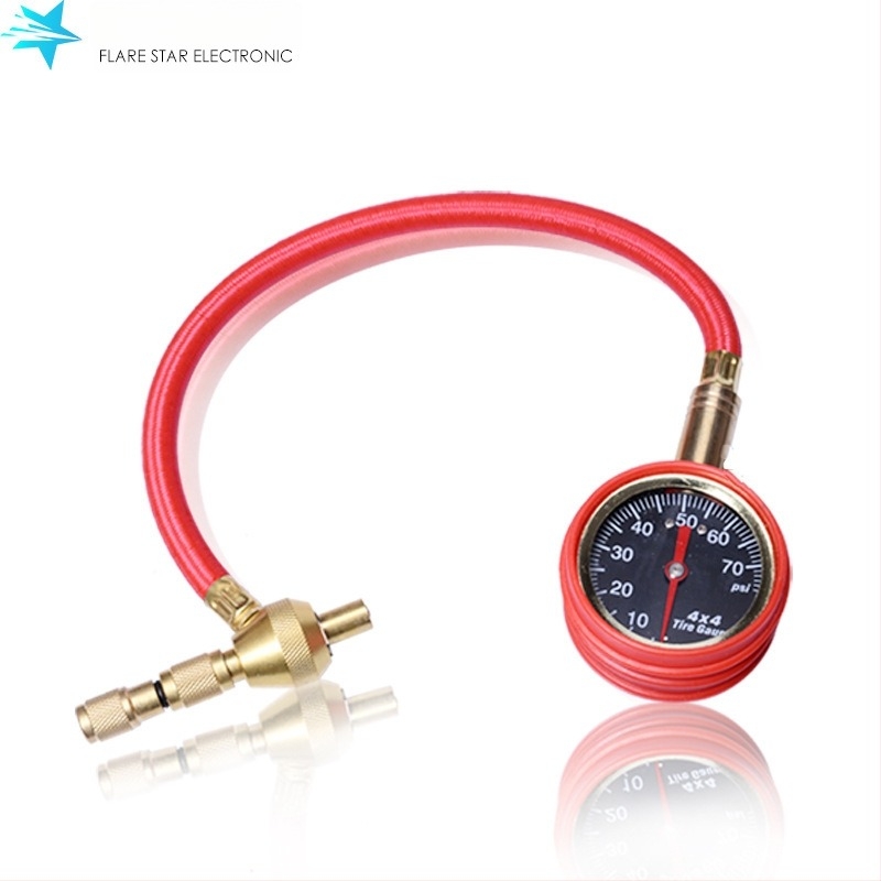 Flare Electron mjerač tlaka u gumama s pokazivačem — Car pointer tire pressure gauge, kompatibilan s automobilima, SUV i Wrangler, prilagodljiv