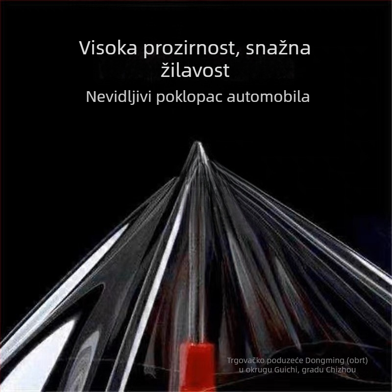 TPU zaštitni film za automobile i motocikle, proziran zaštitni sloj protiv ogrebotina, zaštita laka