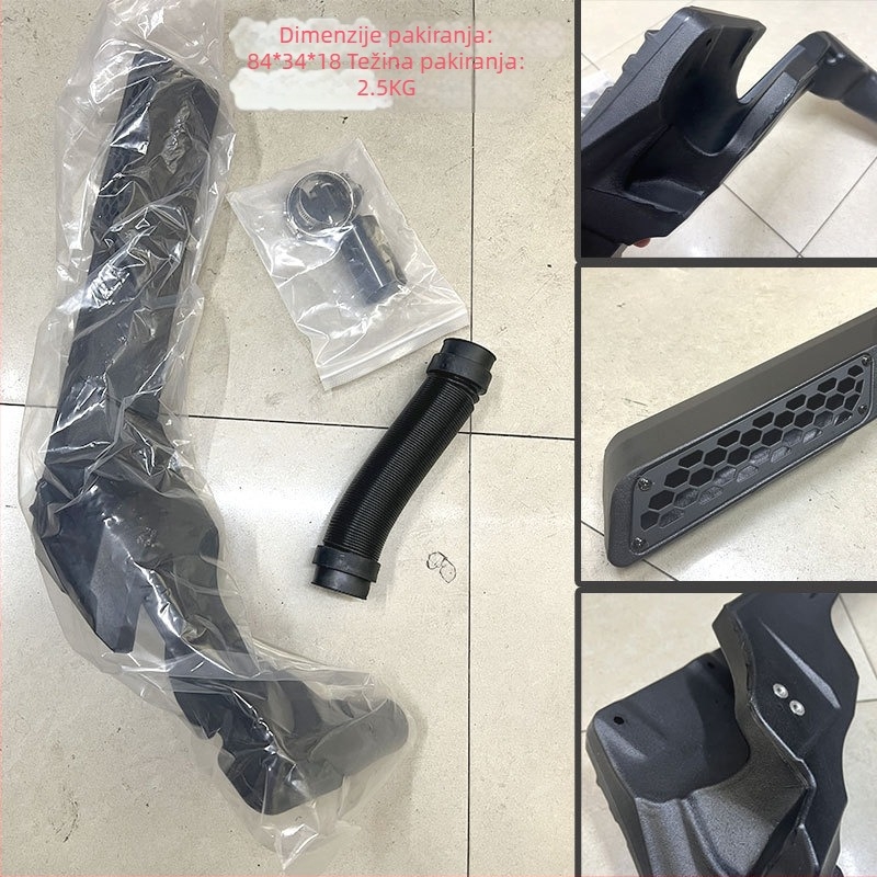 Off-road snorkel za Suzuki Jimny 2019–2025 JB64/JB74, CN-GE, mogućnost prilagodbe