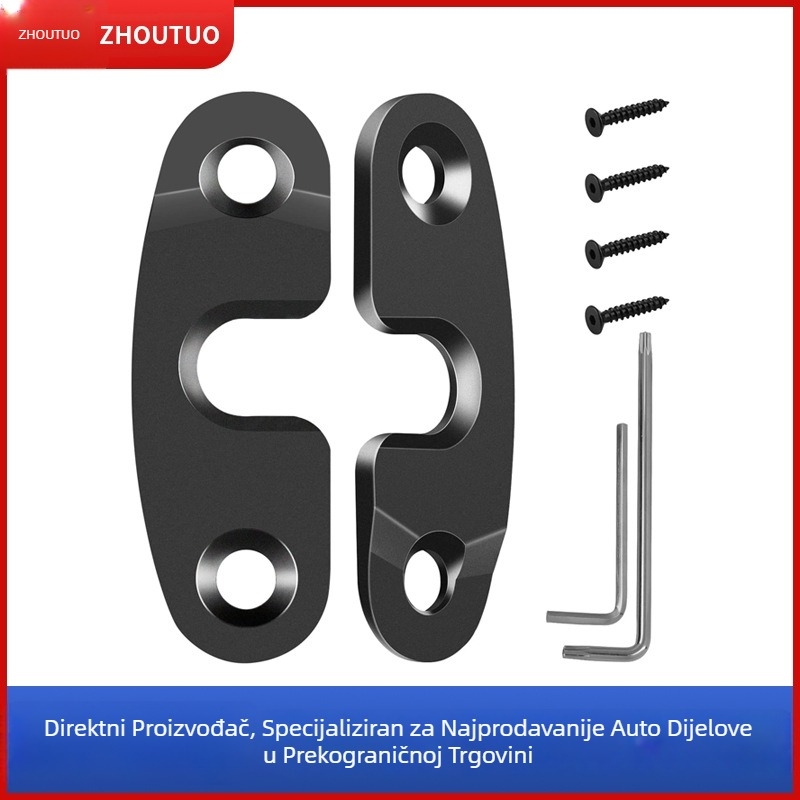 Set za popravak klipa vizira sunca za Jeep JK/JL/JT – aluminijska legura