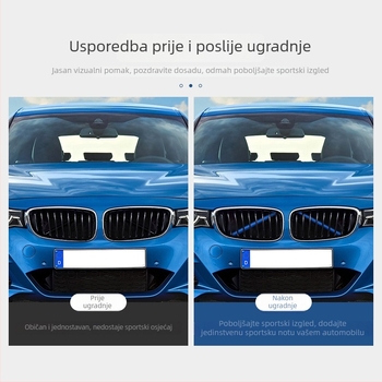 Traka za rešetku BMW - ABS materijal, prilagodljivo