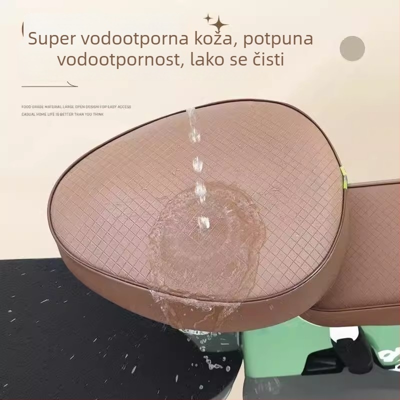 Presvlaka za sjedalo električnog bicikla, PU materijal, vodootporna, debela, otporna na ogrebotine i habanje, izolirana za sve sezone