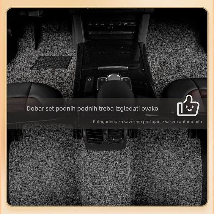 PVC automobilske podne prostirke, univerzalne za Audi A6L, debljina 20 mm, težina 10 kg