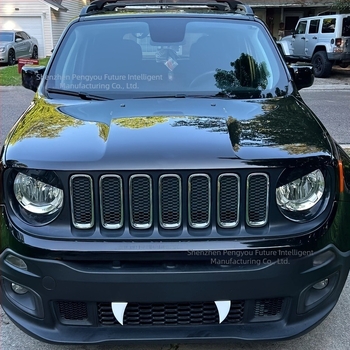 Vampirski očnjaci za prednji branik automobila, Halloween dekoracija, modifikacija prednje maske u vampirskom stilu, Marka: Nothing, Obrada: Bez obrade