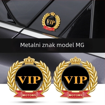 3D bočni logotip automobila, metalna naljepnica za karoseriju, DIY dekoracija