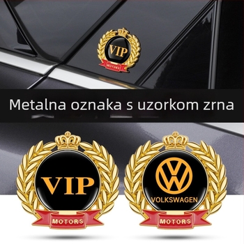 3D bočni logotip automobila, metalna naljepnica za karoseriju, DIY dekoracija