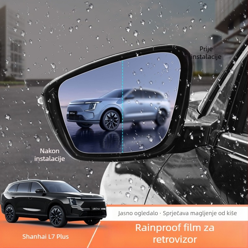 Film protiv kiše i magle za retrovizor i prozore Shanhai L7Plus — prilagodljiv