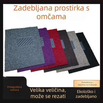 Automobilska prostirka za pod, jednoplošna za vozača, rub Silk-Loop