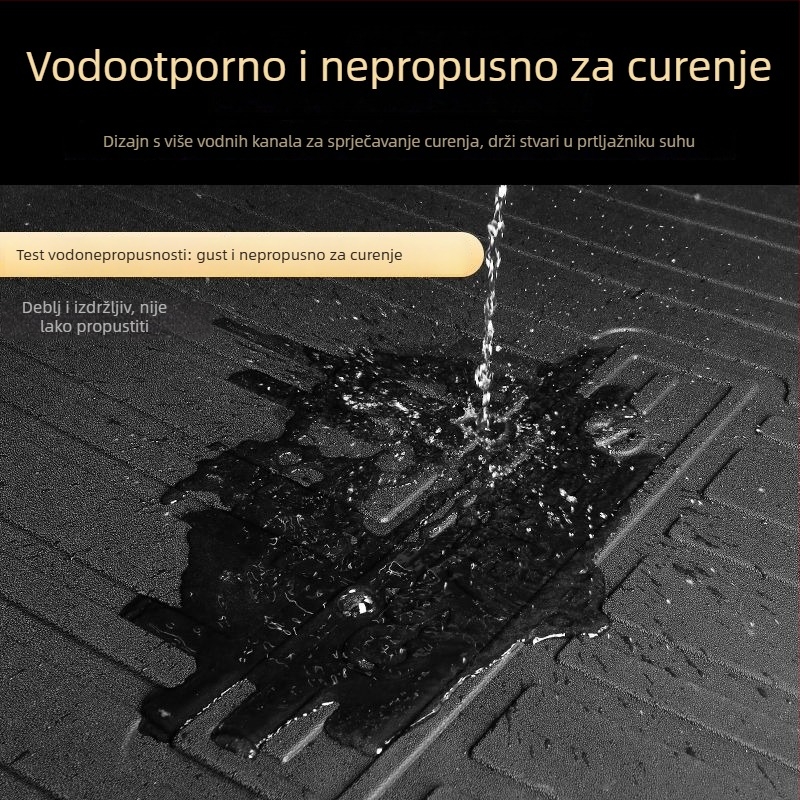 EZ60 prostirka za prtljažnik s dodacima za završnu modifikaciju, TPE materijal, precizno pristajanje