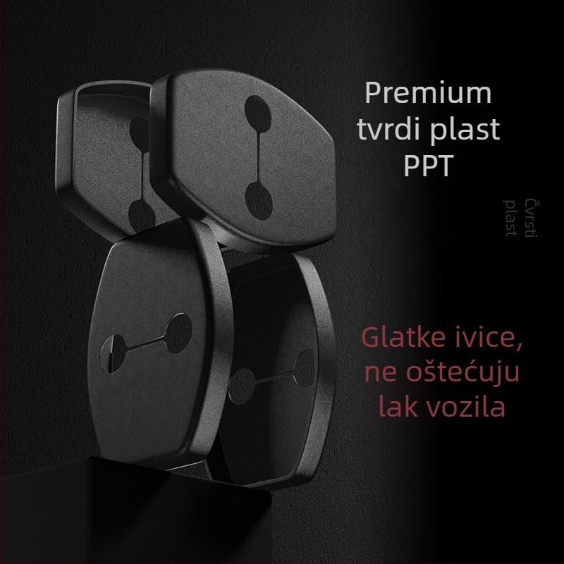 Jiayitian Auto vrata zaključavanje kopča — jastučić za ublažavanje udara, antikorozivni zaštitni poklopac, unutarnja dekoracija, dodatak za modifikaciju
