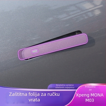 Zaštitni film za kvaku vrata (TPU, otpornost na visoke i niske temperature, pozicija: središnja kontrolna ploča, univerzalna kompatibilnost)