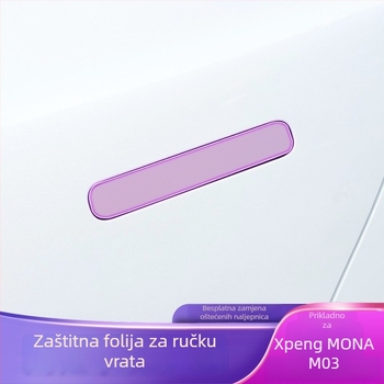 Zaštitni film za kvaku vrata (TPU, otpornost na visoke i niske temperature, pozicija: središnja kontrolna ploča, univerzalna kompatibilnost)