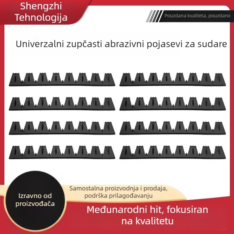 Univerzalni gumeni zaštitni trak za prednji branik — zaštita od ogrebotina, kompatibilan s univerzalnim modelima, prilagodljivo obrađivanje