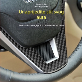 Unutarnje naljepnice za auto - karbonska vlakna, kompatibilno s Honda CR-V 2007-2011, model XGM-5454