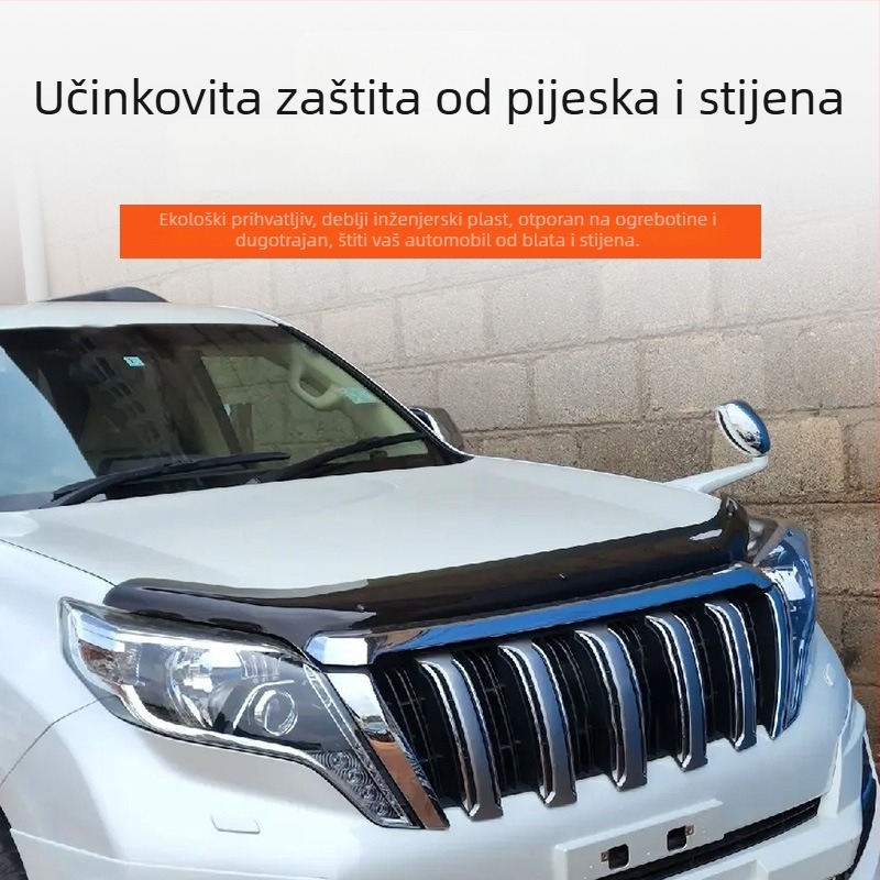 Krovni zaštitnik haube GMC Sierra s štitom za pijesak — Vanjska modifikacija (Brand: Yucheng; Prilagodba: Da; Glavno tržište: Drugo; Ovlašteni privatni brend: Ne)