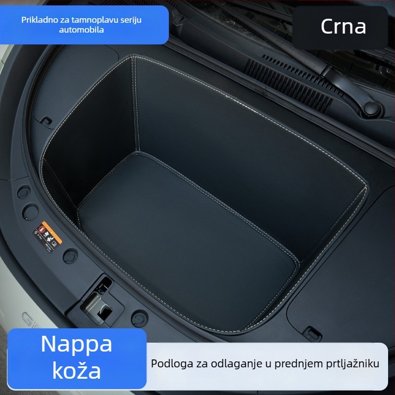 Set prostirki za prednji prtljažnik – kožni, marke Yucheng, za specifičan model vozila, Deep Blue series front groove mat