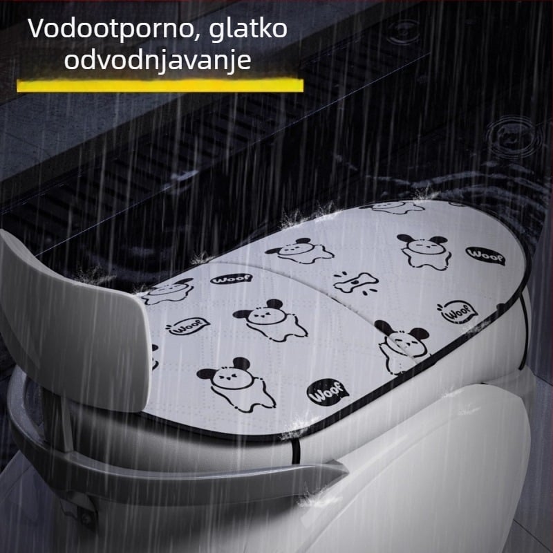 Kepu Dvostruka navlaka za sjedalo za električna vozila i motocikle, zaštita od sunca, ljetna toplinska izolacija, vodootporna, protiv opeklina, univerzalna