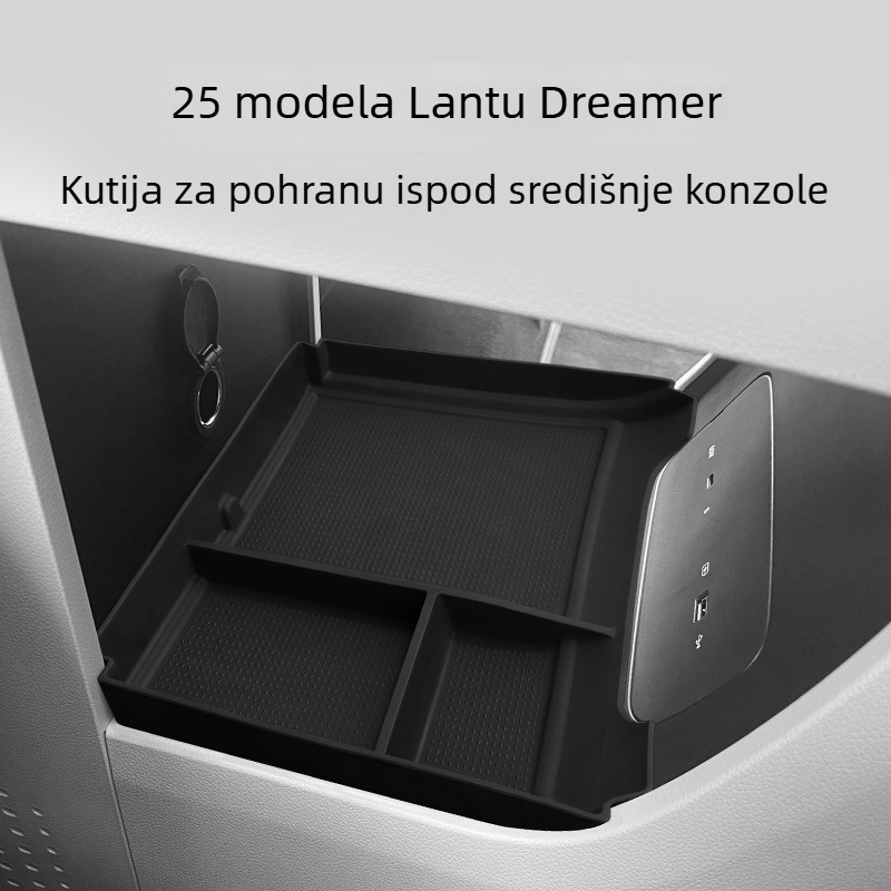 Silikonska kutija za pohranu središnje konzole za Lantu Dreamer – vodootporni autoorganizator