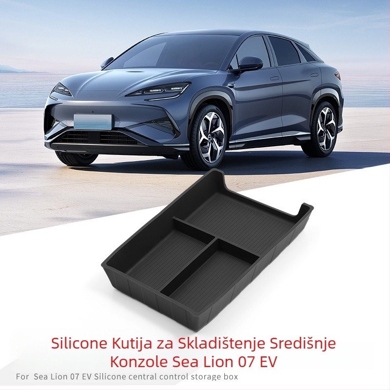 Silikonska kutija za središnji konzolni prostor za odlaganje, vodootporna, za vozila BYD