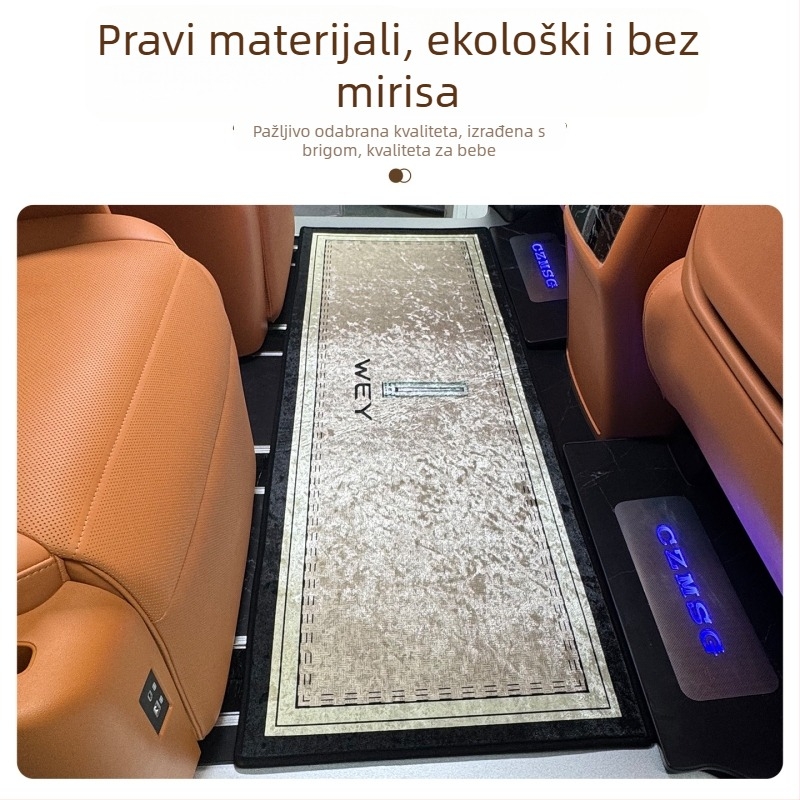 Wei Brand Mountain Tepisi za srednji red — poliester, potpuno okružni pokrov, namijenjeni za određene modele vozila