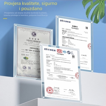 Prozirna PE zip vrećica prehrambene kvalitete, samouzatvarajuća, prilagođeni logotip i prilagodljiva duljina zatvaranja