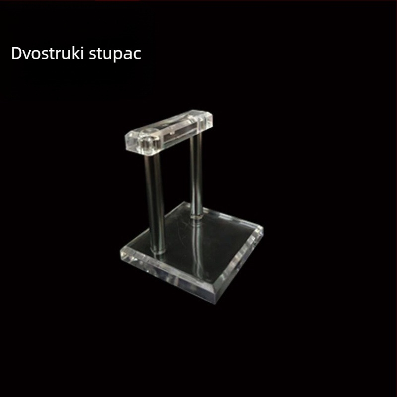 Akrilni stalak za izlaganje cipela, proziran, pomični, više od 10 etaža, marka Shuobeidi