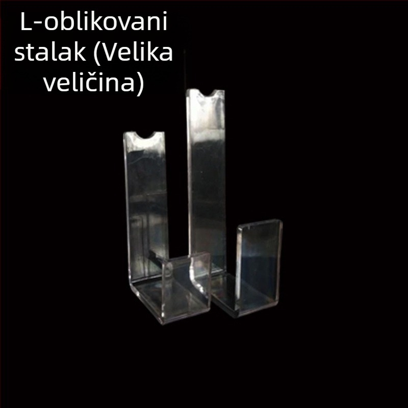 Akrilni stalak za izlaganje cipela, proziran, pomični, više od 10 etaža, marka Shuobeidi
