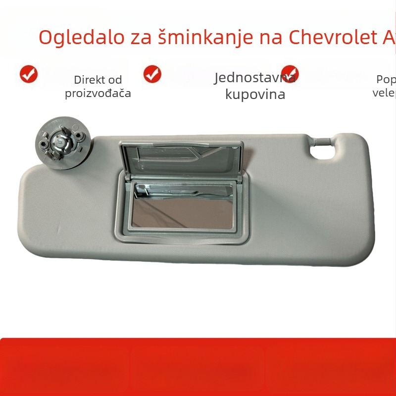 Sjenilo za vjetrobransko staklo Chevrolet Aveo – Angwei, PVC materijal, ugrađena instalacija, minimalistički stil