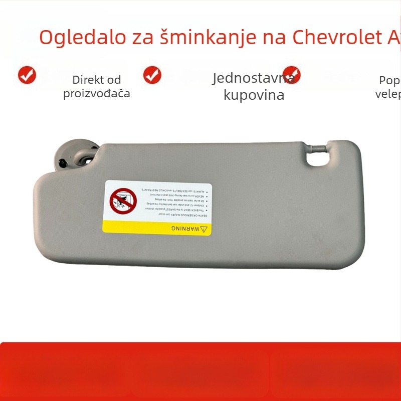 Sjenilo za vjetrobransko staklo Chevrolet Aveo – Angwei, PVC materijal, ugrađena instalacija, minimalistički stil