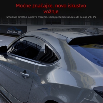 Zadnja trokutasta staklena naljepnica za Subaru BRZ GR86 2022+, ABS, geometrijski uzorak, samoljepljiva