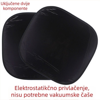 Elektrostatični film za prozore auta – zaštita od sunca i toplinska izolacija, universalna prilagodba, lijepljenje na ljepilo, težina 0,1 kg, mogućnost tiskanja logotipa