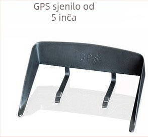 GPS navigacijski vizir za auto, plast, otisak logotipa, prilagodljiva obrada, težina 0,08 kg
