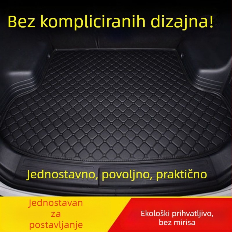 Mat prtljažnika automobila - PVC, Ekološka klasa, Brend Cool Decoration World, Prilagodba po modelu, Namijenjeno za određeni automobil