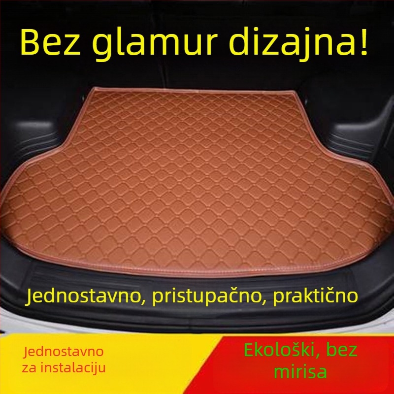 Mat prtljažnika automobila - PVC, Ekološka klasa, Brend Cool Decoration World, Prilagodba po modelu, Namijenjeno za određeni automobil
