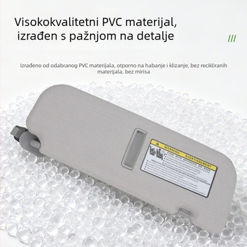 Suncobni vizir za Hyundai Elantra (2011-2015) - par (lijevi i desni), PVC, kartično ugradivo, dio 852103X000Tx