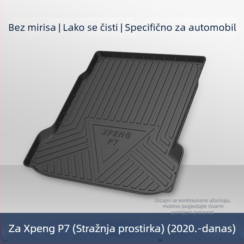 TPE podloga za prtljažnik za Xpeng M03/G6/G7/G9/P7+ – vodootporna i otporna na habanje
