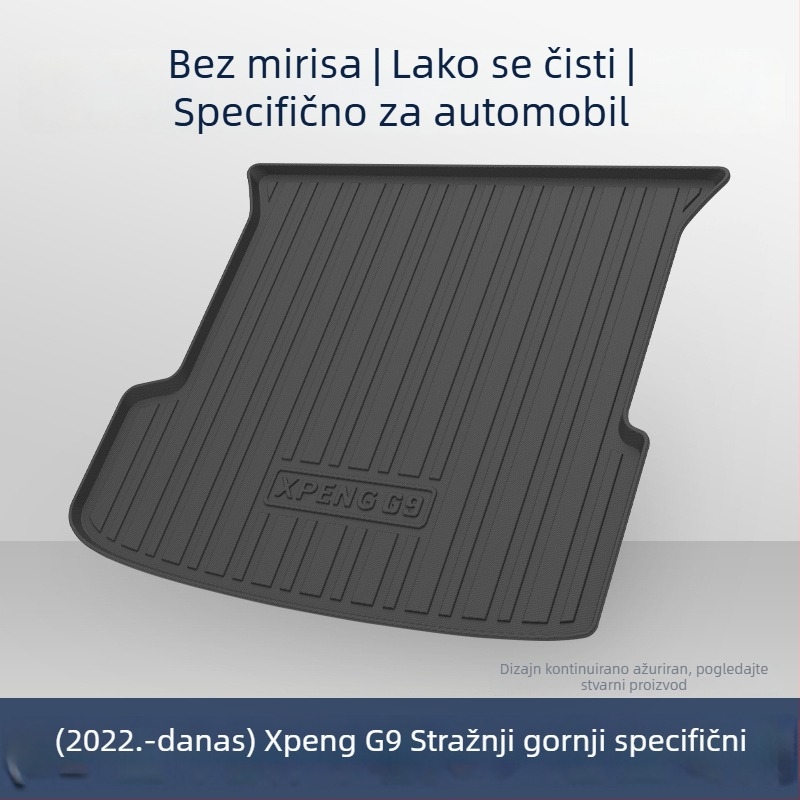 TPE podloga za prtljažnik za Xpeng M03/G6/G7/G9/P7+ – vodootporna i otporna na habanje