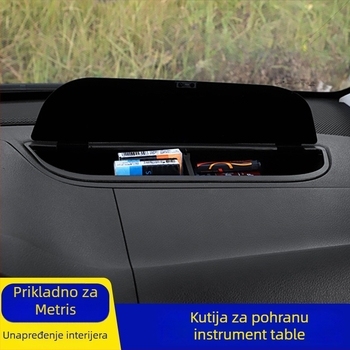 Kutija za pohranu središnje konzole za Mercedes Vito (2016-2020) – Wei Ting, ABS, Samurai Cat, bez logotipa