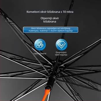 Auto sjenilo za prednje staklo i bočne prozore, aluminijska folija, teleskopska montaža, univerzalni model, jednostavan stil
