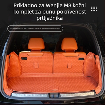 Stražnji tepih prtljažnika za Wenjie M8 — Nappa koža, marka Sonsang, artikl ql