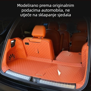 Stražnji tepih prtljažnika za Wenjie M8 — Nappa koža, marka Sonsang, artikl ql