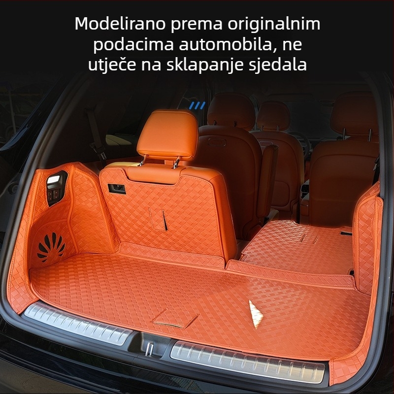Stražnji tepih prtljažnika za Wenjie M8 — Nappa koža, marka Sonsang, artikl ql