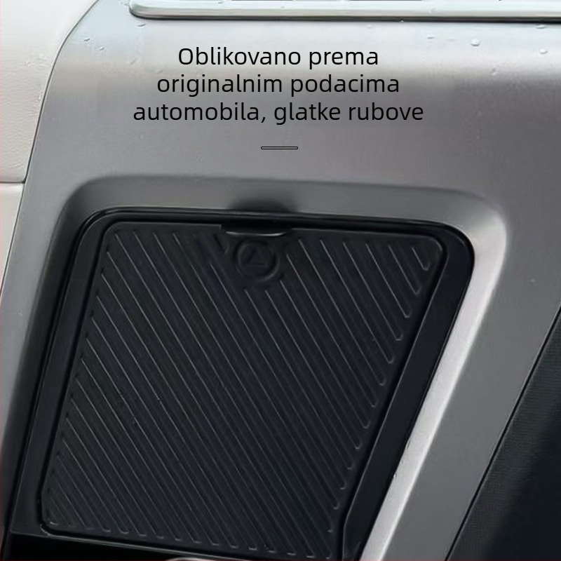 Kutija za pohranu za vrata automobila ICAR V23 - plastična, volumen 300, prilagodljiva