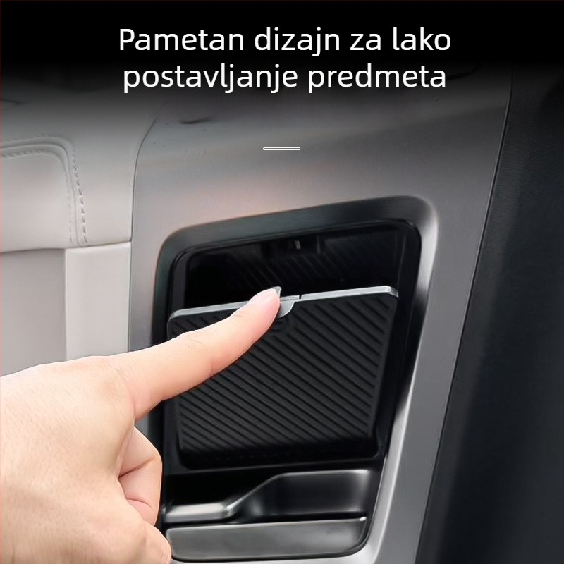 Kutija za pohranu za vrata automobila ICAR V23 - plastična, volumen 300, prilagodljiva