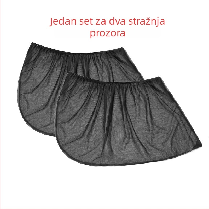 Auto ljetne zavjese protiv komaraca, univerzalna zaštita za bočne prozore, prozračna mreža, zaštita od sunca i toplinska izolacija, višefunkcionalna zavjesa.