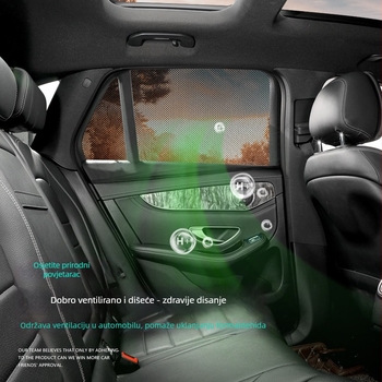 Auto mreža protiv komaraca za prozor (Brand: Type point, Materijal: gazu, Tip: prozirno, Ugradnja: viseći, Pogodno za: automobil)