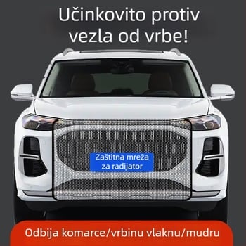 Automobilska mreža protiv insekata za prozor automobila, Mrežni materijal, Značka K Miller, Životni vijek 2–3 godine