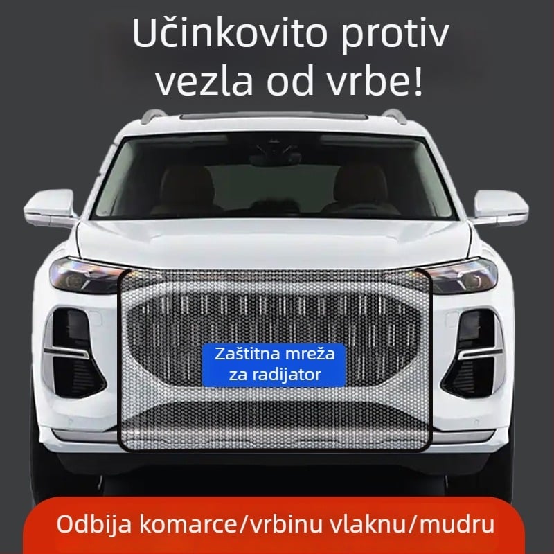 Automobilska mreža protiv insekata za prozor automobila, Mrežni materijal, Značka K Miller, Životni vijek 2–3 godine