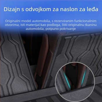 Prtljažni mat za Volkswagen Tuyue Xinrui, 25 modela, TPE, obrada u OEM stilu